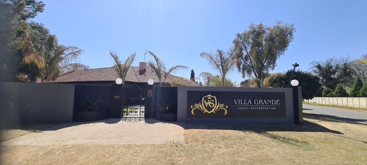 Villa Grande Luxury Accommodation Welkom Exterior foto