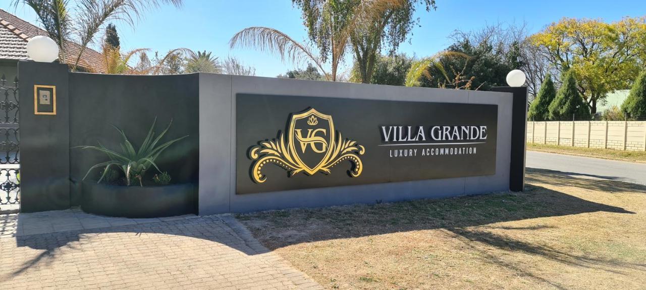 Villa Grande Luxury Accommodation Welkom Exterior foto