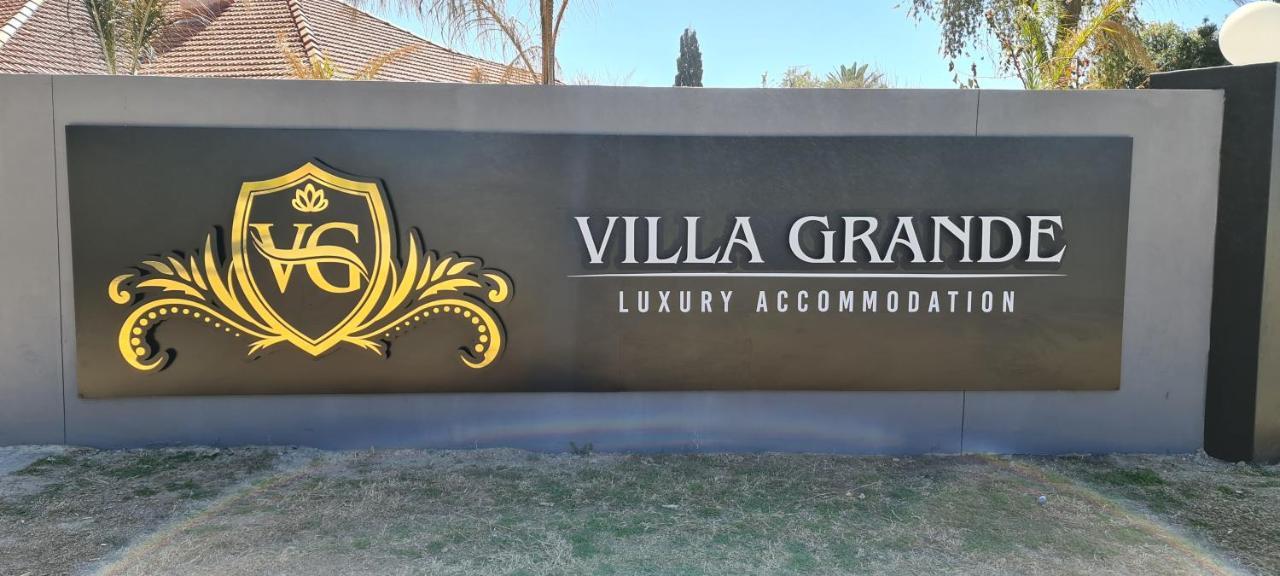 Villa Grande Luxury Accommodation Welkom Exterior foto